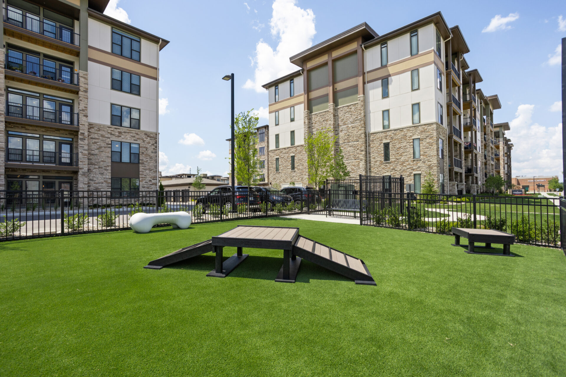 The Steadman Exterior Bark Park